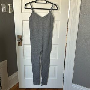 Hatch - The Body Rib Unitard - Medium - Charcoal Melange